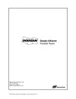 Preview for 64 page of Doosan P185WJD-D75 Operating & Maintenance Manual