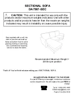 Preview for 12 page of Dorel Living 0-65857-17408-3 Assembly Manual