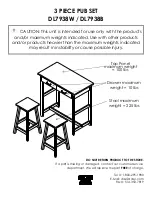 Preview for 15 page of Dorel Living 0-65857-18281-1 Manual