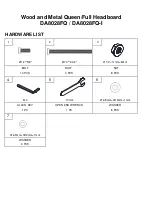 Preview for 4 page of Dorel Living 0-65857-18762-5 Assembly Instruction Manual