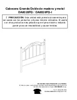 Preview for 20 page of Dorel Living 0-65857-18762-5 Assembly Instruction Manual