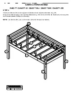 Preview for 24 page of Dorel Living 0-65857-19262-9 Instruction Booklet