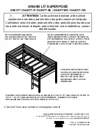 Preview for 42 page of Dorel Living 0-65857-19262-9 Instruction Booklet