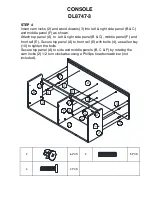 Preview for 8 page of Dorel Living 0-65857-21001-9 Assembly Manual