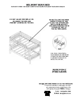 Preview for 16 page of Dorel Living BELMONT DA1026B-18 Instruction Booklet