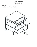 Preview for 15 page of Dorel Living DA1011-7 Manual