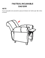 Preview for 25 page of Dorel Living DA3129R Assembly Manual