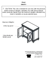 Preview for 5 page of Dorel Living DA8273 Assembly Manual