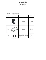 Preview for 15 page of Dorel Living DA8273 Assembly Manual