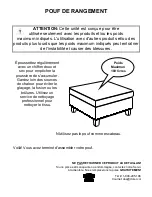 Preview for 15 page of Dorel Living DL7099P-BK Manual