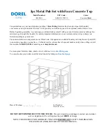 Preview for 1 page of Dorel Living DL7699 Manual