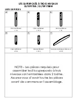 Preview for 59 page of Dorel Living DL7891TBB Manual