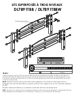 Preview for 62 page of Dorel Living DL7891TBB Manual