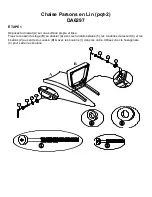 Preview for 18 page of Dorel Living LINEN PARSONS CHAIR (2-pack) DA6297 Manual