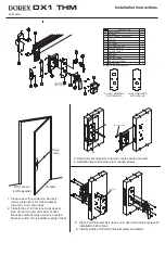 Preview for 1 page of Dorex DX1 THM Installation Instructions