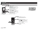 Dorex F425T User Manual preview