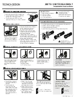 Dorex TECNICA DESIGN 200TS Installation Instructions preview