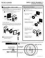 Preview for 2 page of Dorex TECNICA DESIGN 200TS Installation Instructions