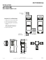 Preview for 1 page of Dormakaba RCI 3513-DM Installation