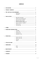 Preview for 2 page of Dormakaba RD10 Installation And Operating Instructions Manual