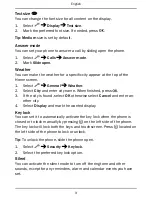 Preview for 14 page of Doro phoneeasy 745 User Manual