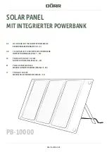 DÖRR PB-10000 Instruction Manual preview