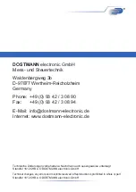 Preview for 17 page of Dostmann Electronic LOG200 Series Operating Instructions Manual