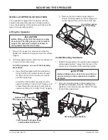 Preview for 11 page of Douglas Dynamics SnowEx HELIXX 1.5 yd3 Installation Instructions Manual