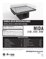 Preview for 1 page of Dover Hillphoenix MIDA Installation & Operation Manual