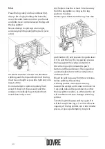 Preview for 38 page of Dovre 18163 Instruction Manual