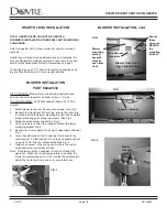 Preview for 16 page of Dovre SAPPHIRE DV425TR Owner'S Manual And Installation Instructions