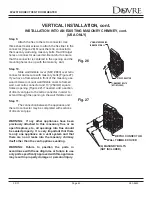 Preview for 43 page of Dovre SAPPHIRE DV425TR Owner'S Manual And Installation Instructions