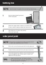 Preview for 6 page of Downee Sprint Gate Solar Series Install Manual