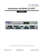 DPS NetGuardian 832A User Manual preview