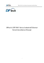 DPtech LSW5003 Series Installation Manual preview