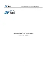 DPtech LSW5602 Series Installation Manual preview