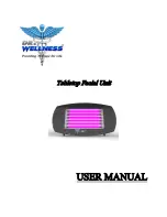 Preview for 1 page of Dr.Wellness Tabletop Facial Unit User Manual