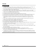 Preview for 8 page of DR PRO XL-DRT Safety & Operating Instructions Manual