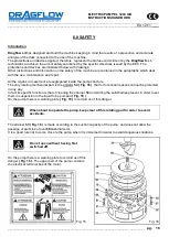 Preview for 17 page of DRAGFLOW EL 1204 A Instruction Handbook Manual