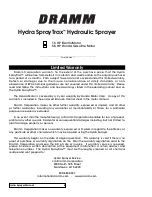 Preview for 3 page of Dramm Hydra SprayTrax Owner'S Manual