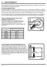 Preview for 10 page of Draper 26164 Instructions Manual