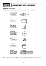 Preview for 18 page of Draper 39042 Instructions Manual