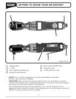 Preview for 6 page of Draper 47567 Instructions Manual