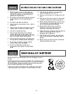 Preview for 6 page of Draper 56479 Instructions Manual