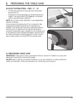 Preview for 15 page of Draper BTS255 Instructions For Use Manual