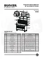 Preview for 22 page of Draper BUNKER 08242 Manual