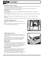 Preview for 16 page of Draper CTS315 Instructions For Use Manual