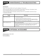 Preview for 11 page of Draper HM1100B Instructions Manual