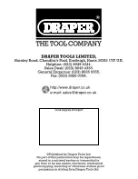 Preview for 4 page of Draper HT5555 Instructions