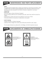 Preview for 11 page of Draper LMP463 Instructions Manual